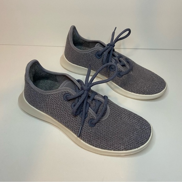 Allbirds Heather Blue Tree Runners Women’s Sneakers - Picture 1 of 8